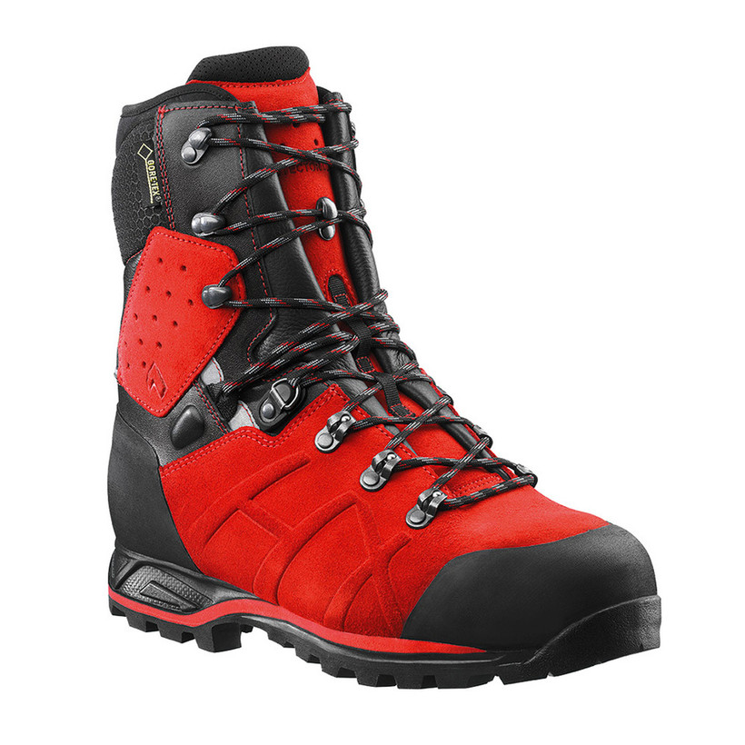 Haix Protector Ultra Signal Chainsaw Protection Boots Red